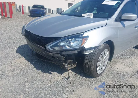 2017 Nissan Sentra S из США, поврежденный, VIN 3N1AB7AP2HY404828